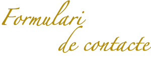 Formulari de contacte