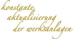 Konstante aktualisierung der werksanlager