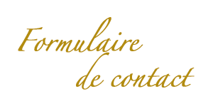 Formulaire de contact